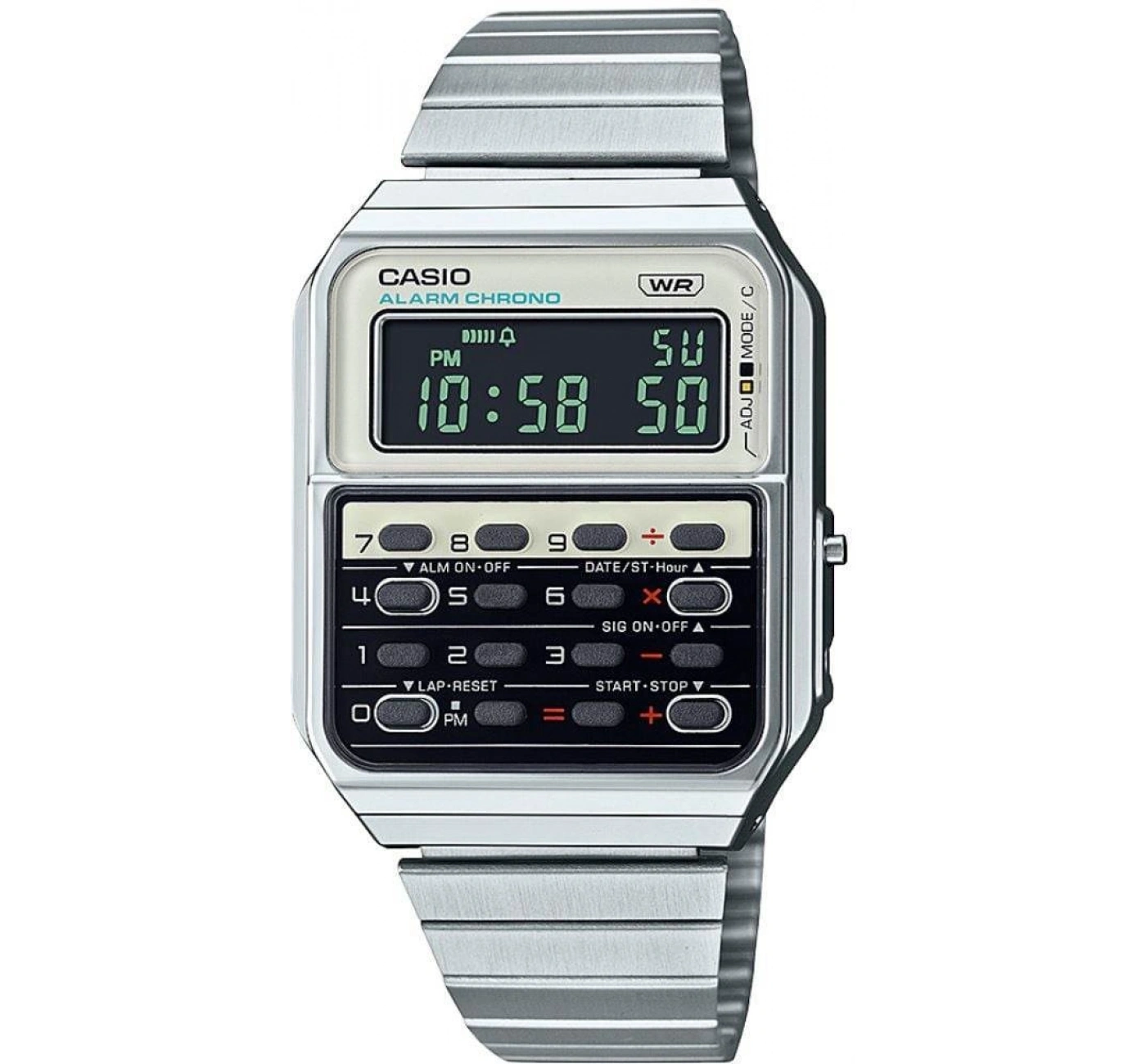 Casio CA-500WE-7BDF Unisex Hesap Makineli Vintage Kol Saati