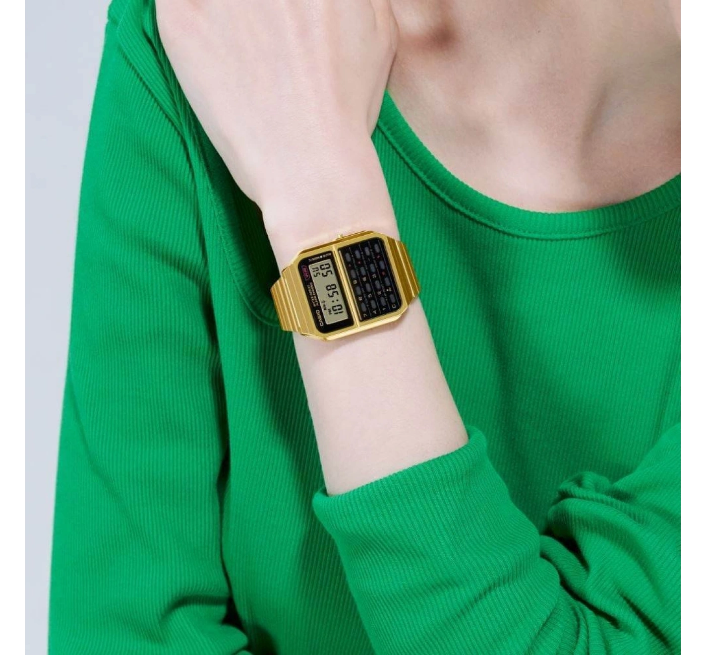 Casio CA-500WEG-1ADF Hesap Makineli Kol Saati