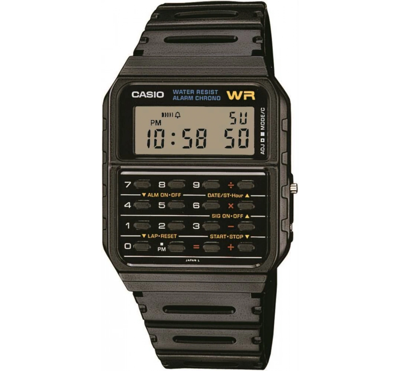 Casio CA-53W-1Z Unisex Hesap Makineli Kol Saati