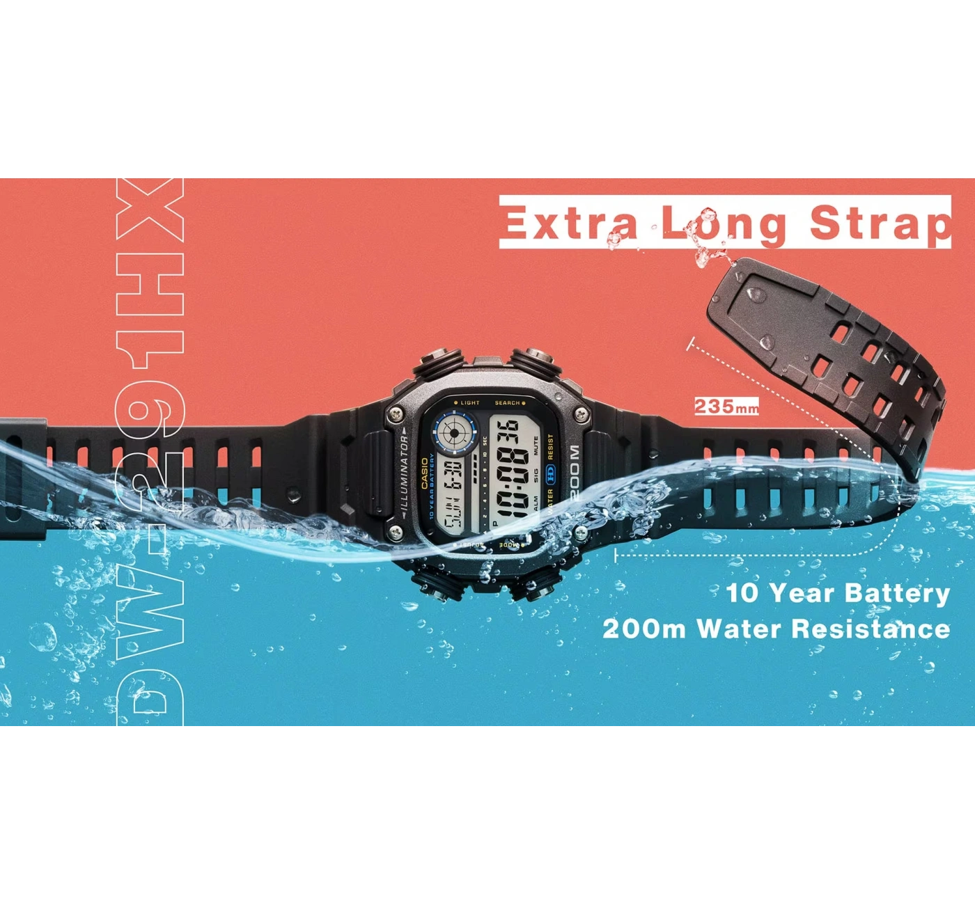 Casio DW-291H-1AVDF Kol Saati