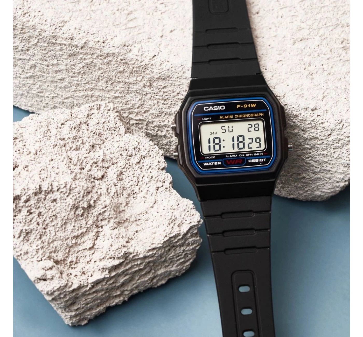 Casio F-91W-1DG Kol Saati (Ersa Saat Garantili)