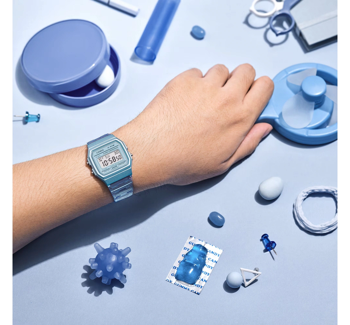 Casio F-91WS-2DF Kol Saati