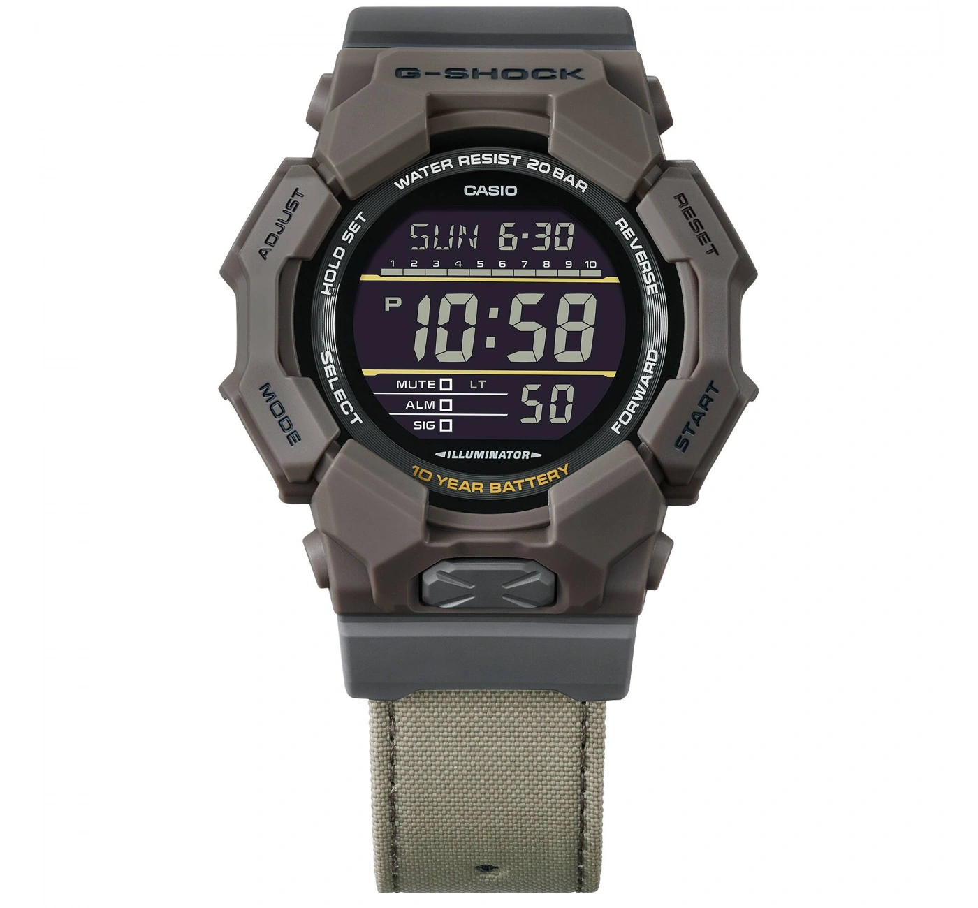 Casio G-Shock Carbon GD-010CE-5DR Erkek Kol Saati