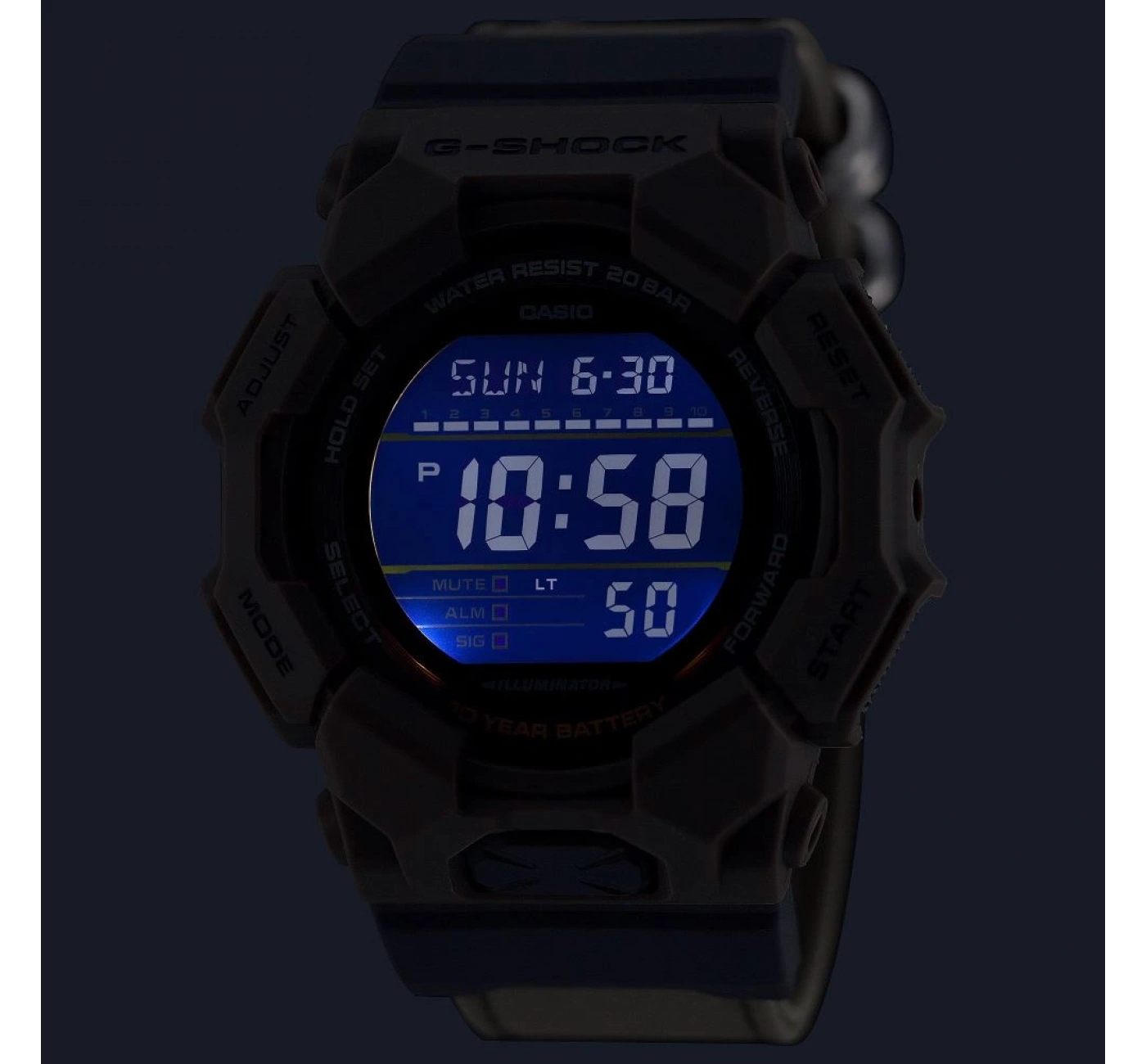 Casio G-Shock Carbon GD-010CE-5DR Erkek Kol Saati