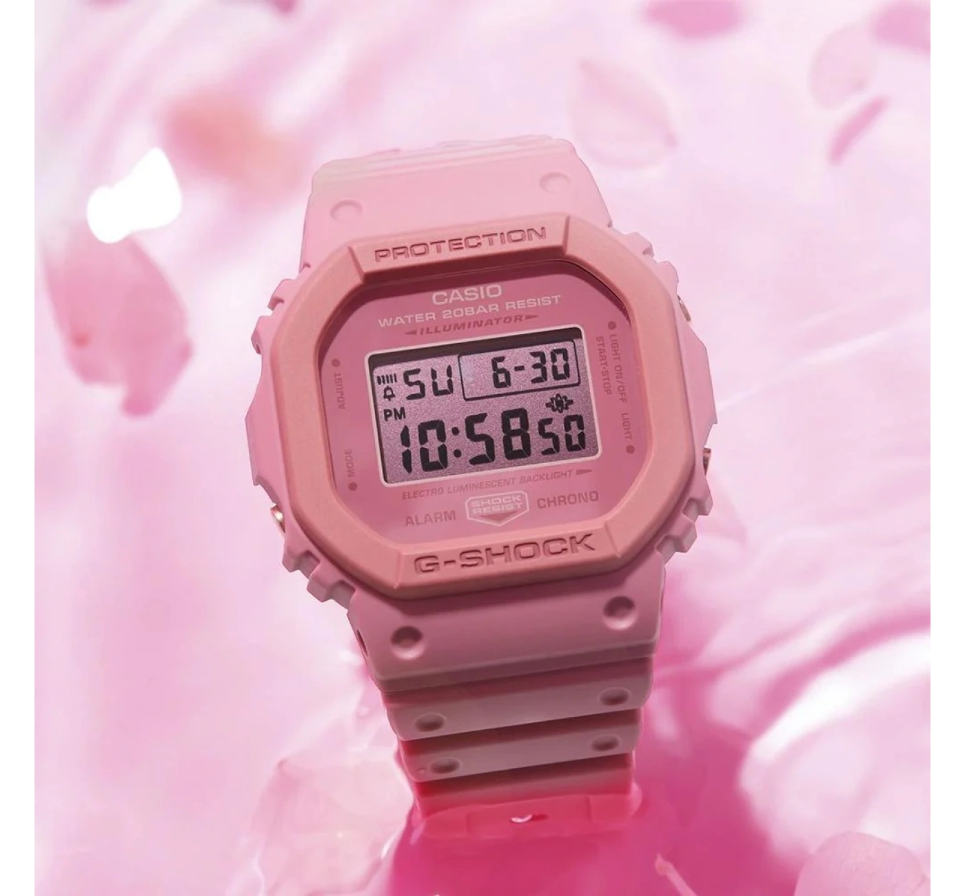 Casio G-Shock DW-5610SL-4A4DR Kol Saati