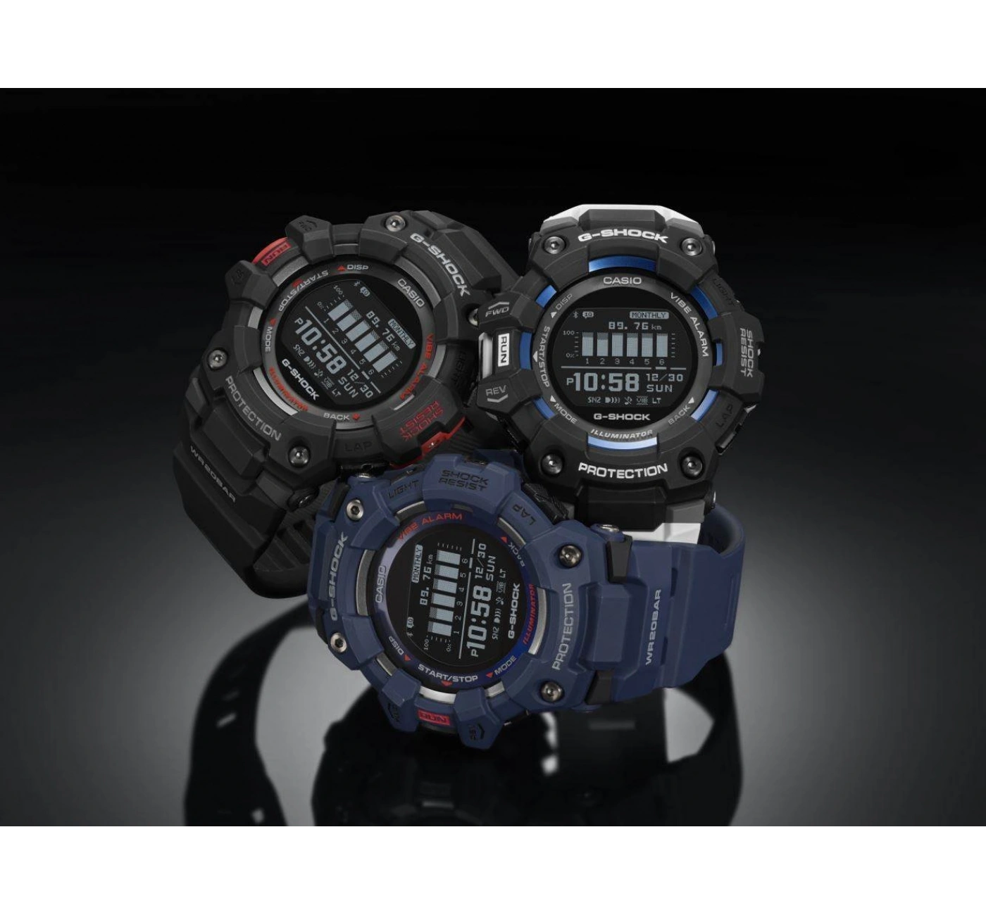 Casio G-Shock G-Squad GBD-100-1DR Erkek Kol Saati