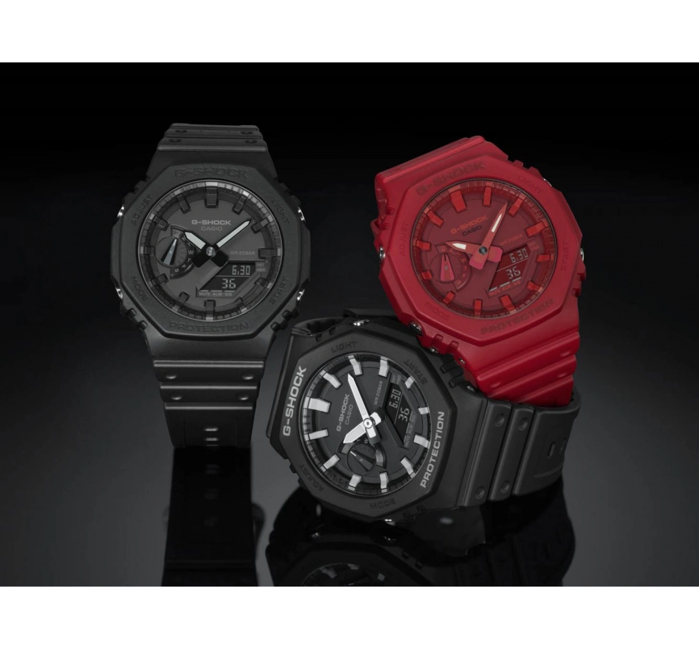 Casio G-Shock GA-2100-1ADR Kol Saati