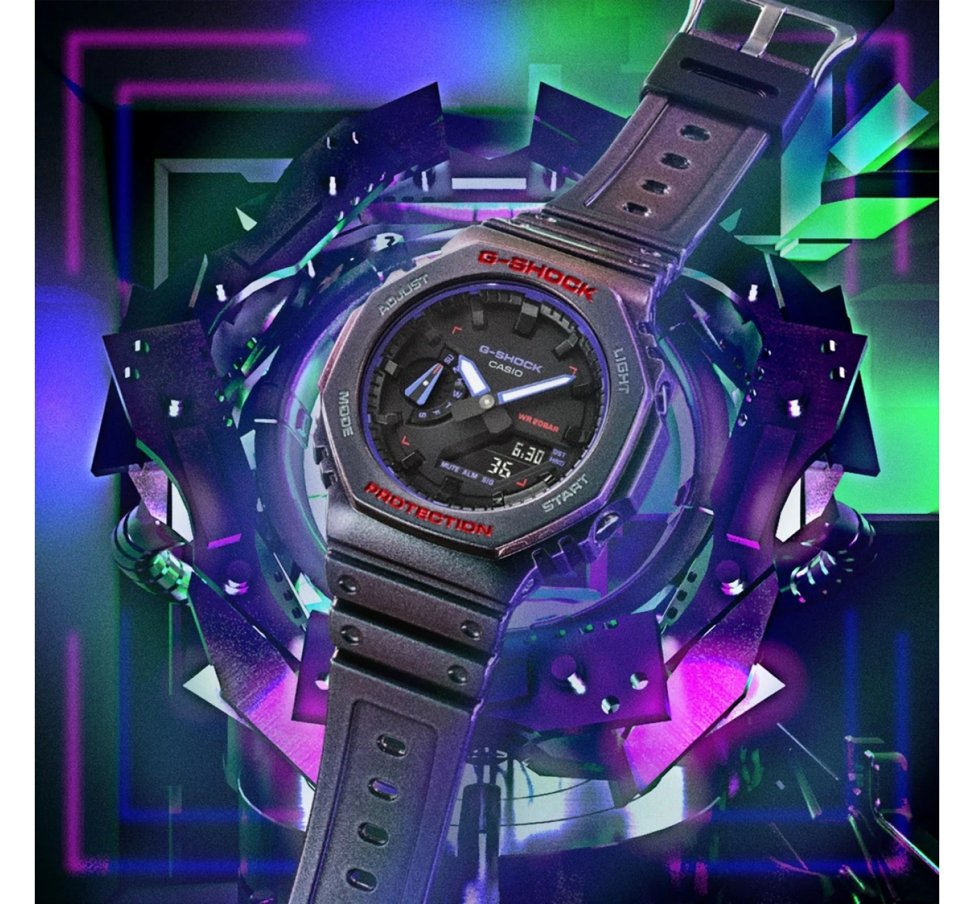 Casio G-Shock GA-2100AH-6ADR Kol Saati