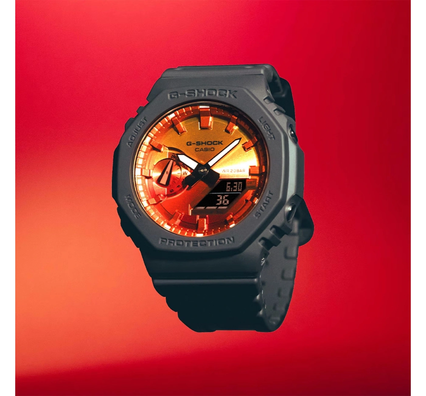 Casio G-Shock GA-2100FLS-8A4DR Kol Saati