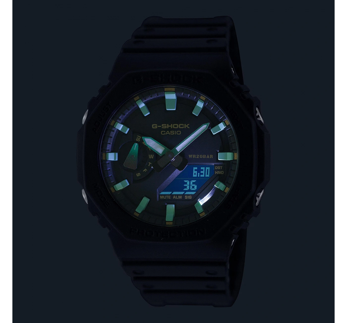 Casio G-Shock GA-2100RC-1ADR Kol Saati