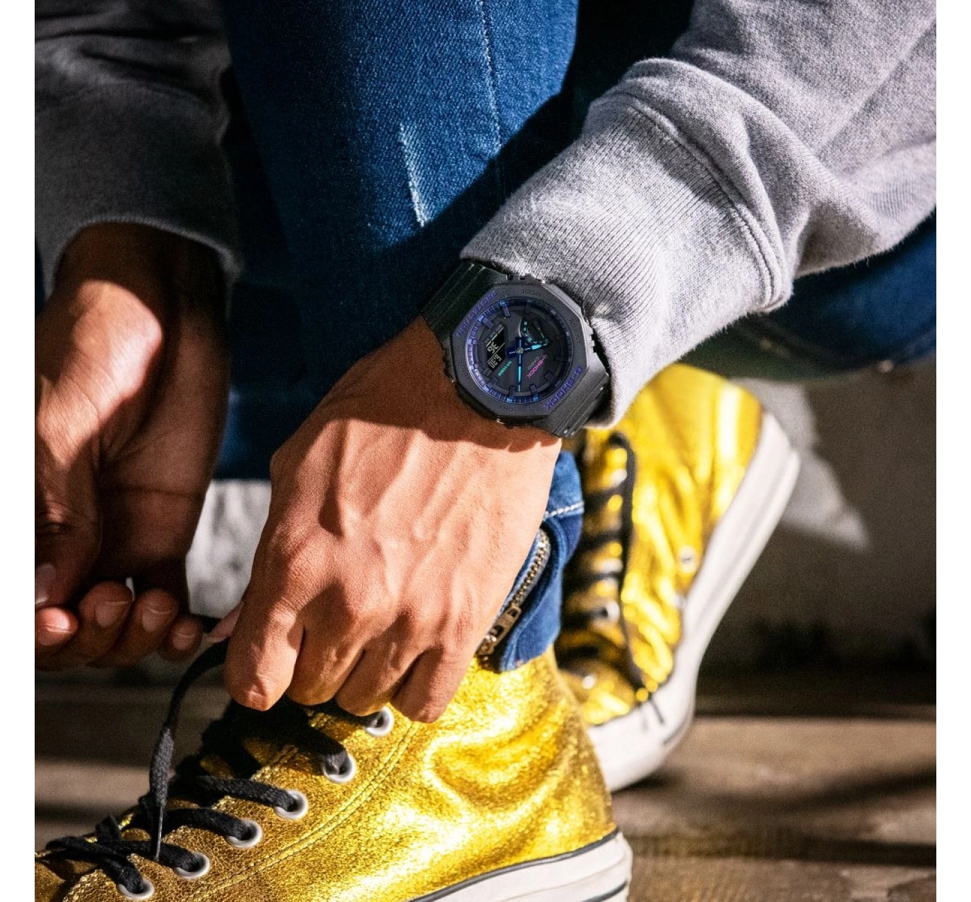 Casio G-Shock GA-2100VB-1ADR Kol Saati