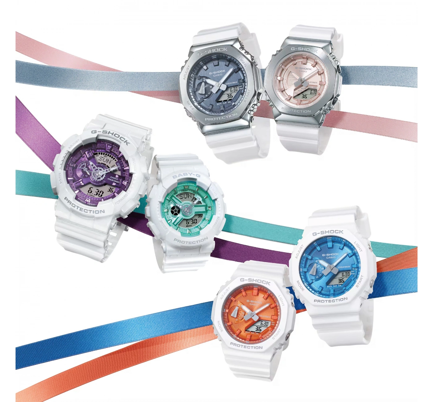 Casio G-Shock GA-2100WS-7ADR Kol Saati