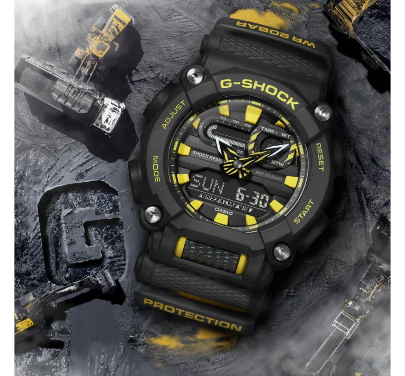 Casio G-Shock GA-900A-1A9DR Kol Saati