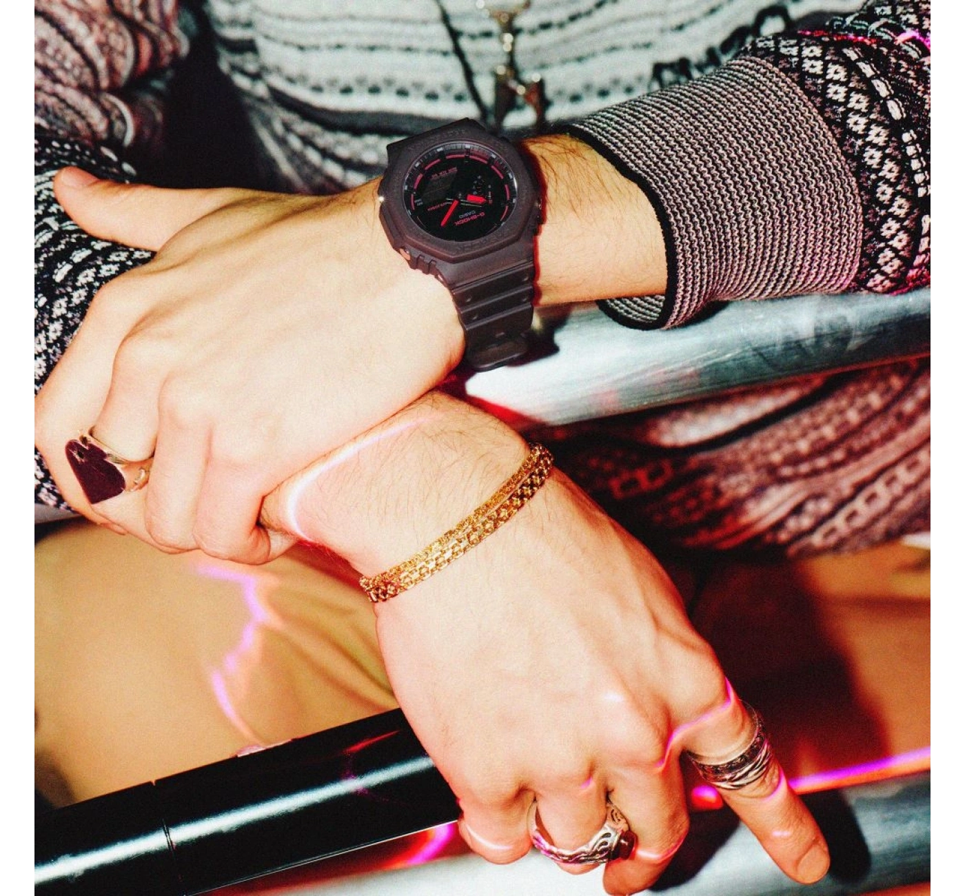 Casio G-Shock Iconic GA-2100K-5ADR Kol Saati