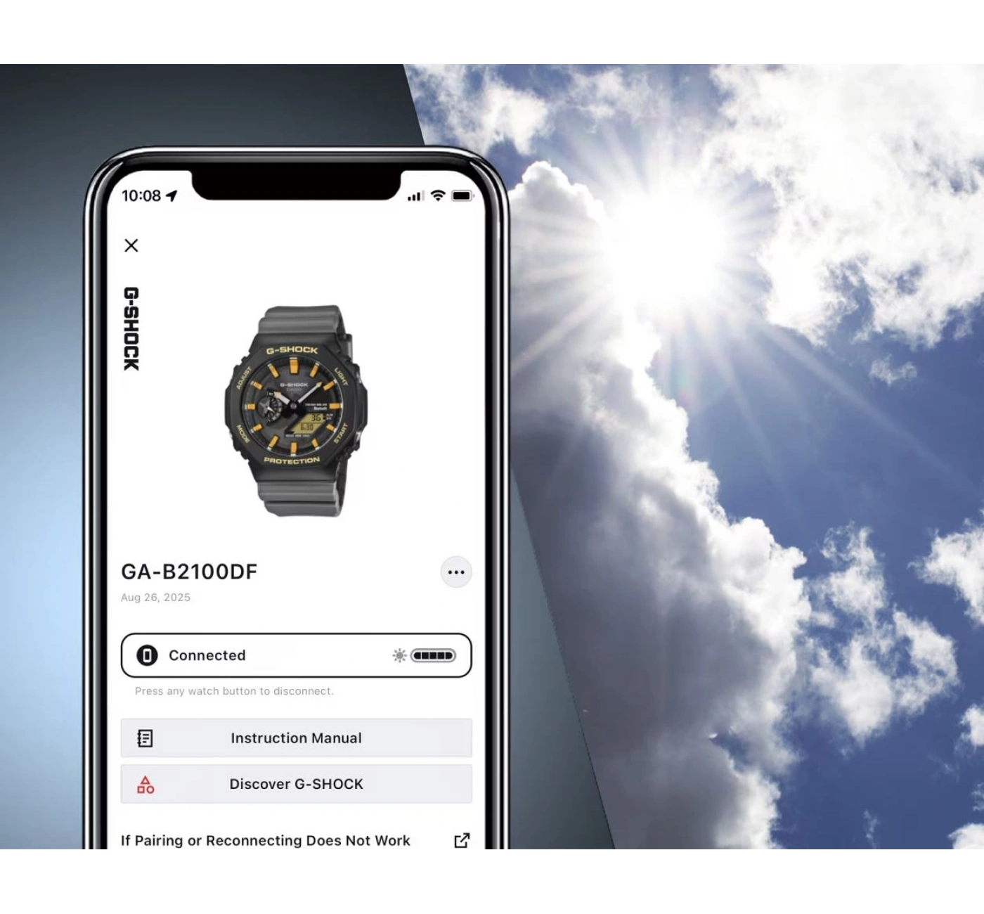 Casio G-Shock Iconic GA-B2100C-9ADR Kol Saati