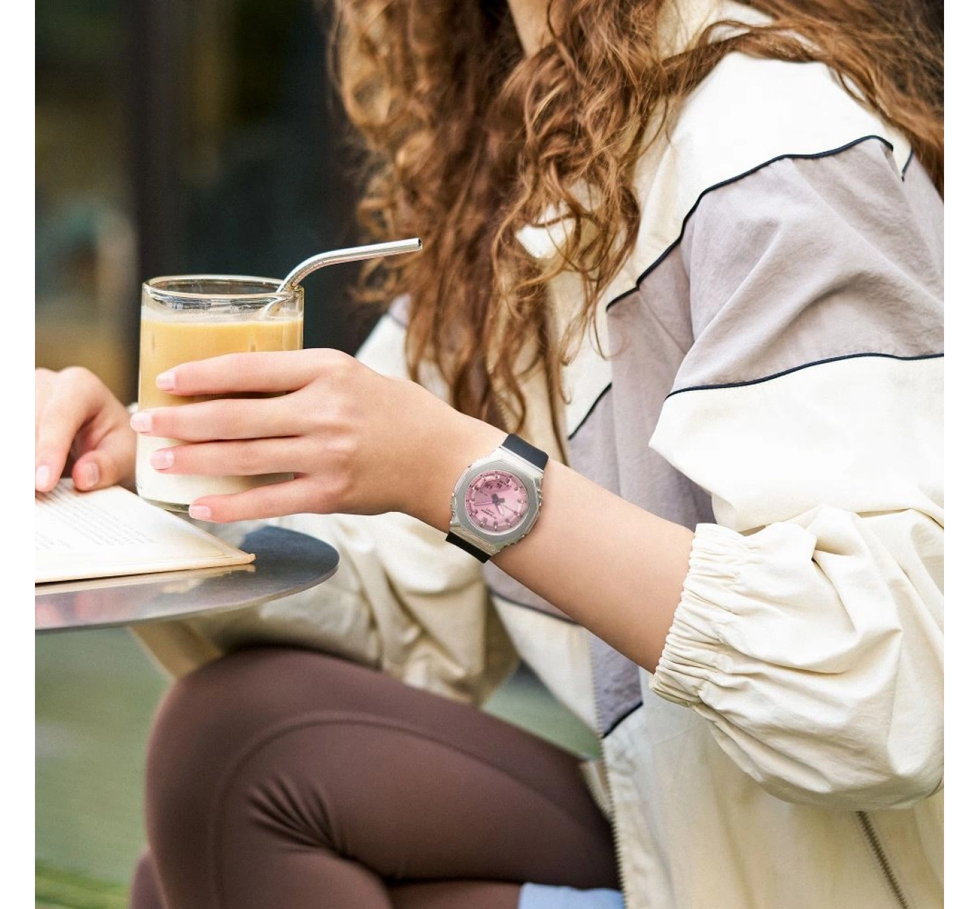 Casio G-Shock Women GM-S2110SR-1ADR Kol Saati