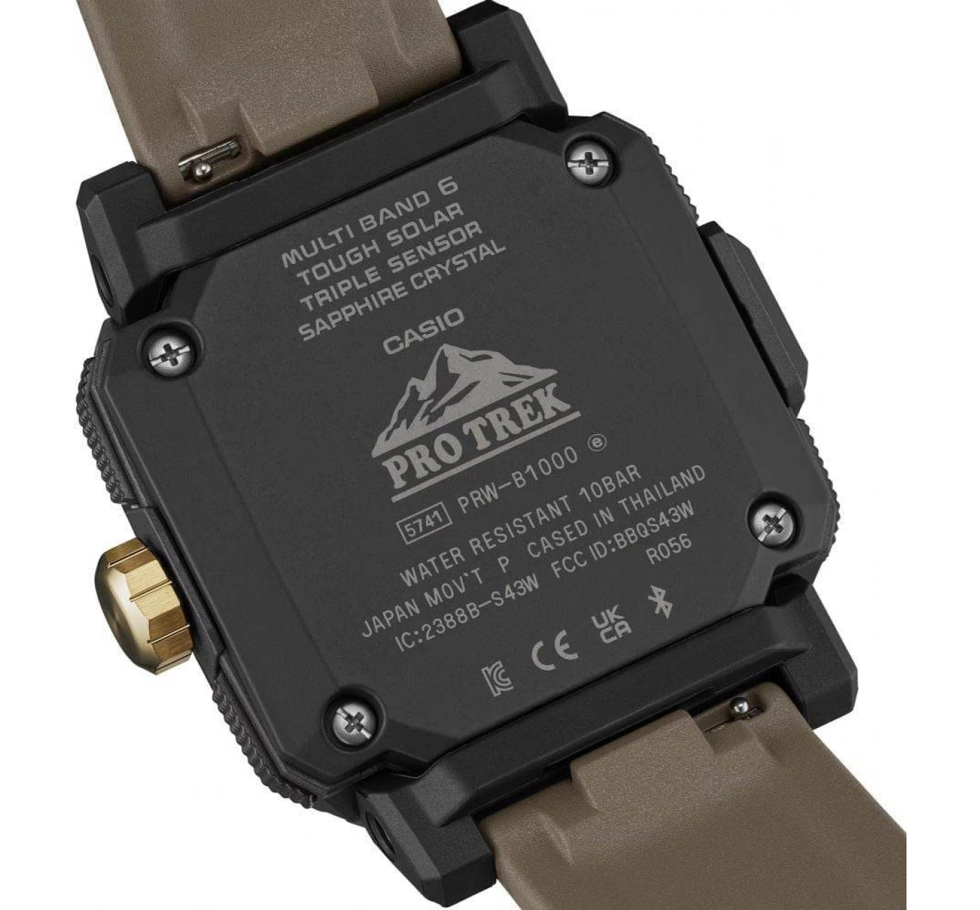 Casio Pro-Trek PRW-B1000-5DR Erkek Kol Saati