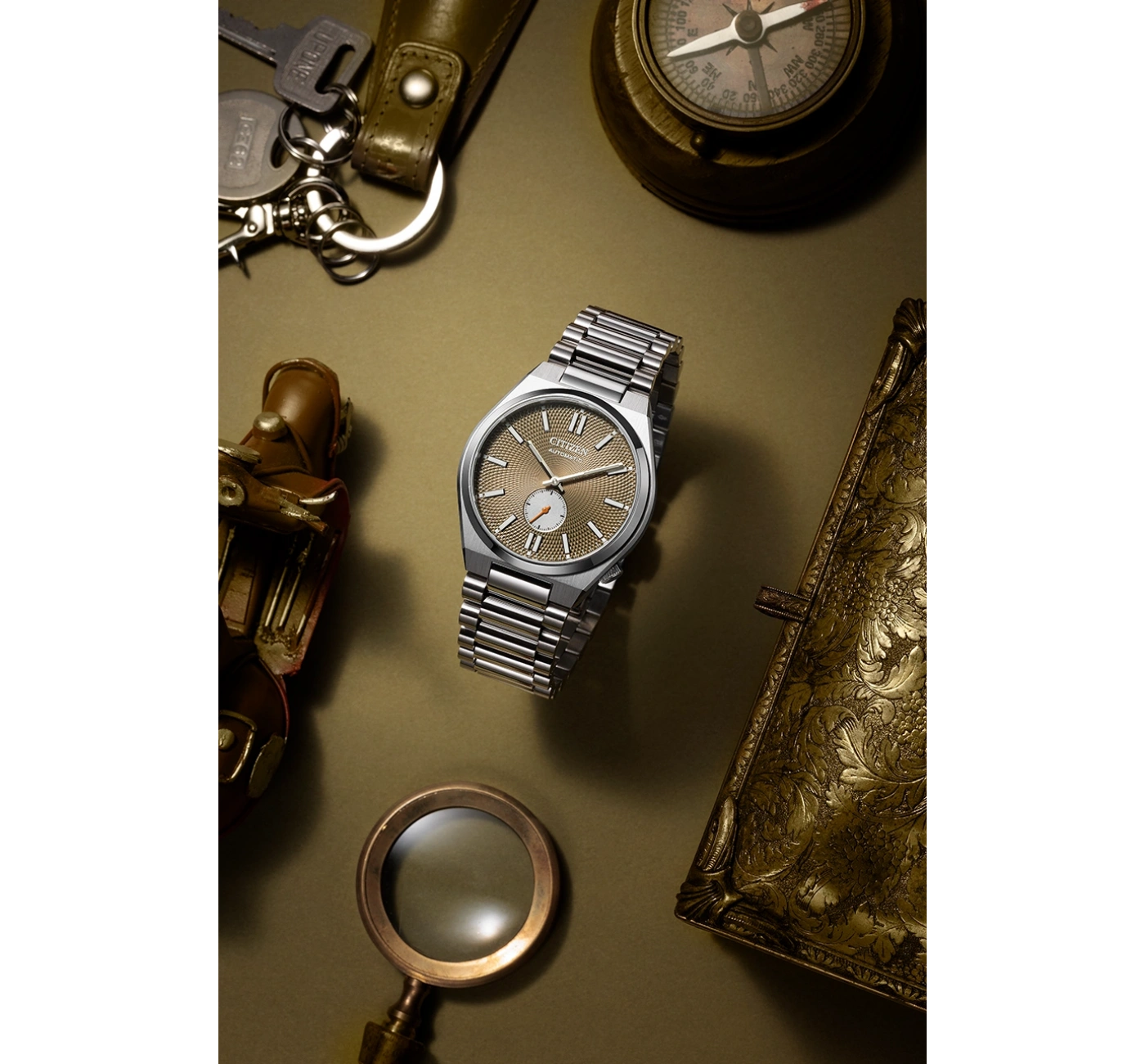 Citizen Tsuyosa Small Second NK5010-51X Otomatik Erkek Kol Saati