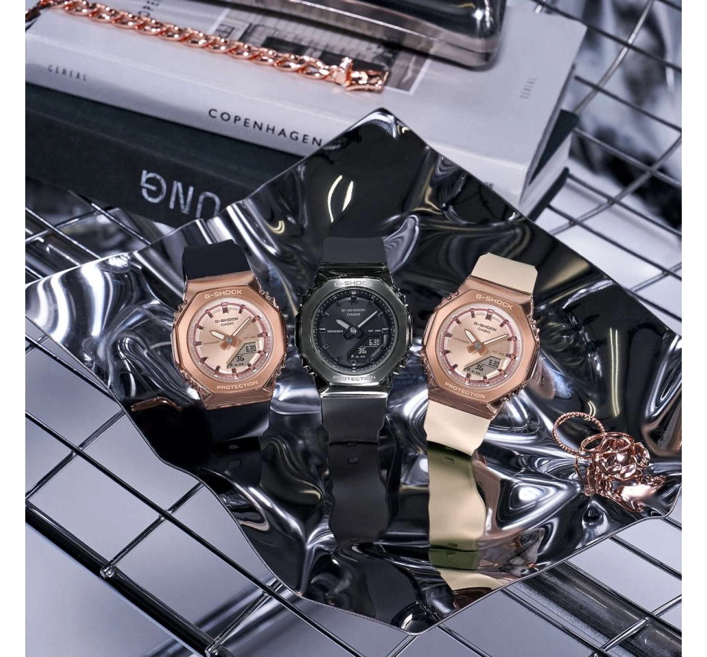 Casio G-SHOCK WOMEN GM-S2110PG-4ADR Kol Saati