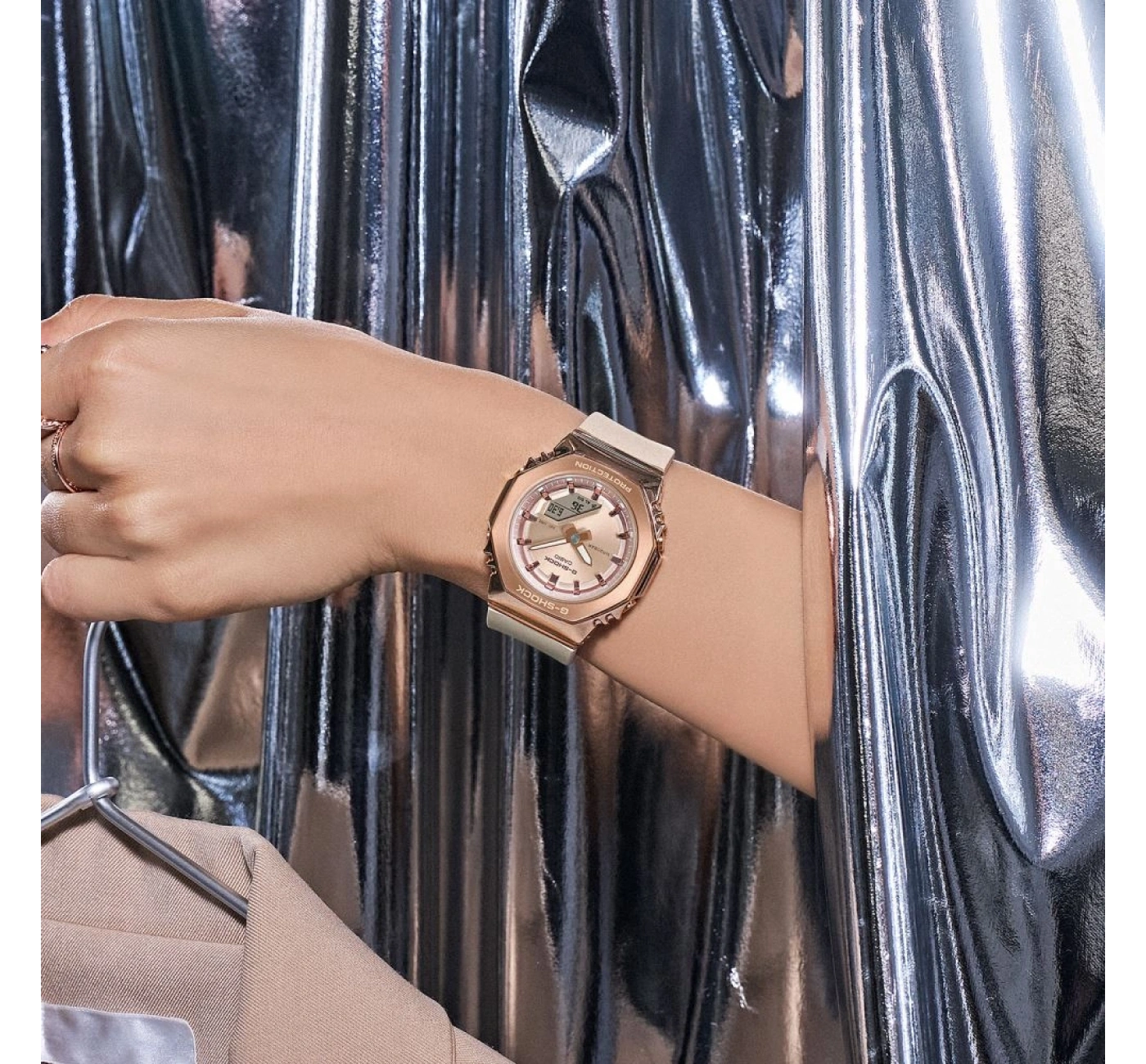 Casio G-SHOCK WOMEN GM-S2110PG-4ADR Kol Saati
