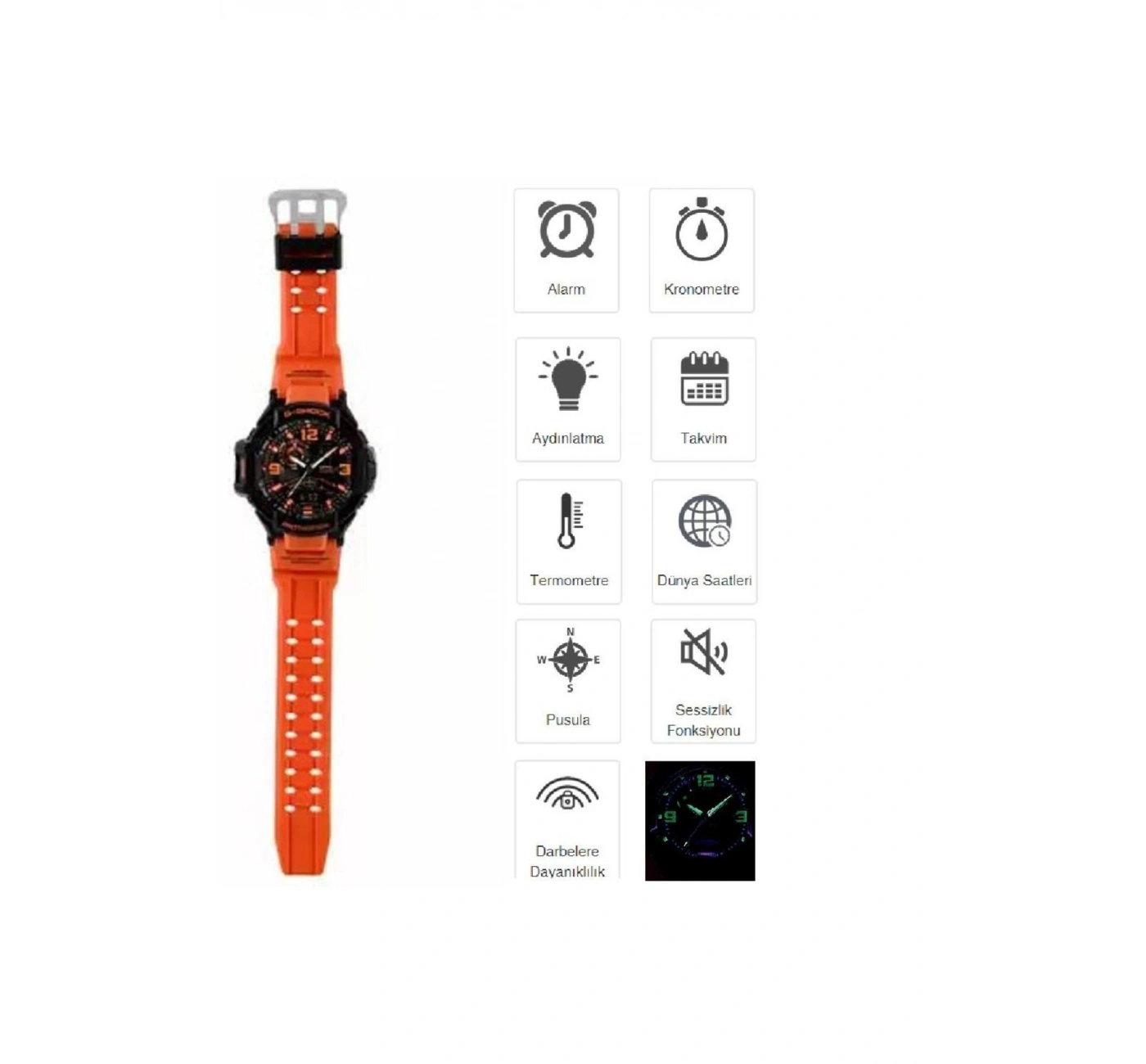 Casio G-SHOCK Ga-1000-4adr Erkek Kol Saati