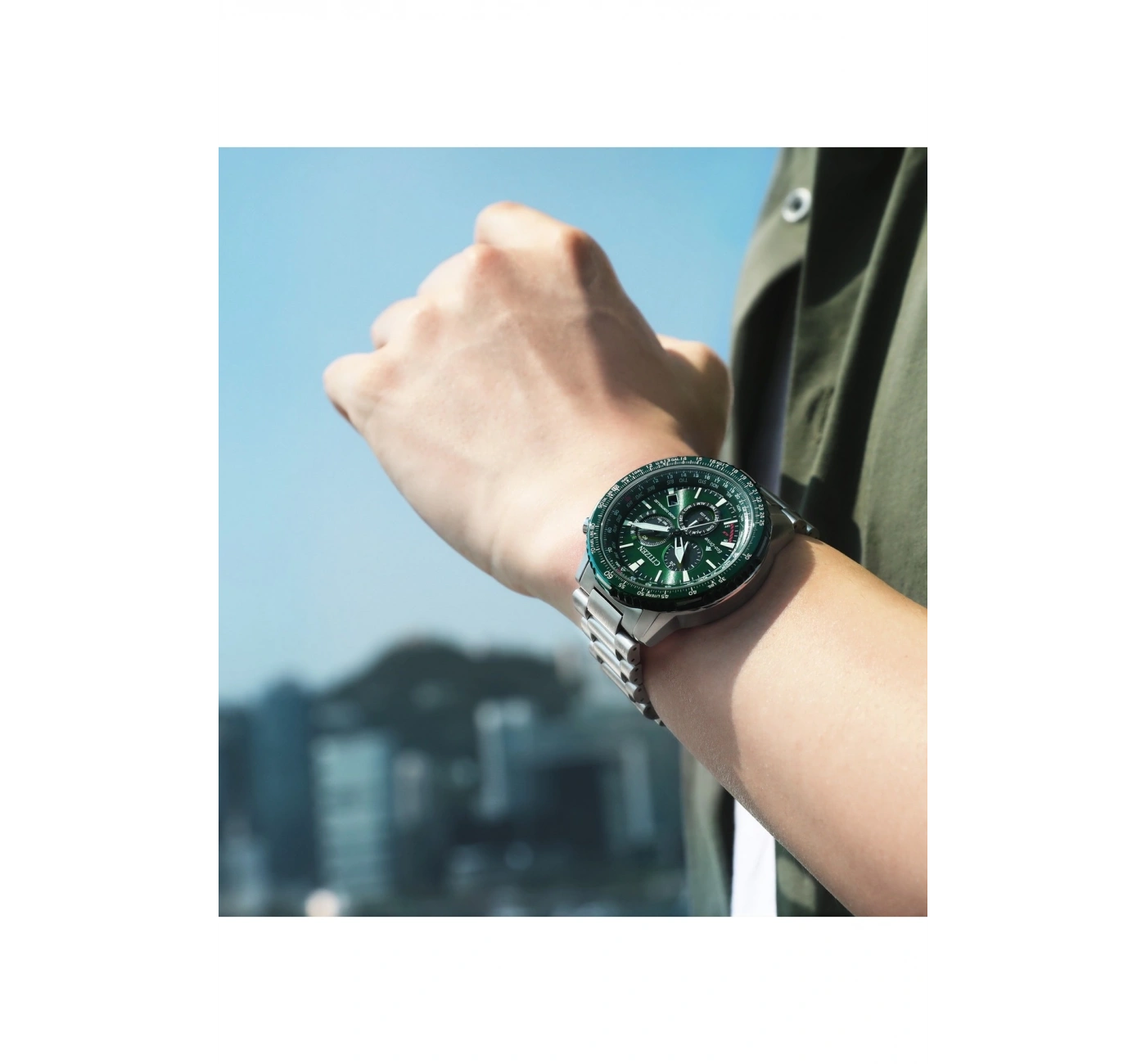 Citizen Promaster Radio-Controlled CB5004-59W Eco-Drive Erkek Kol Saati