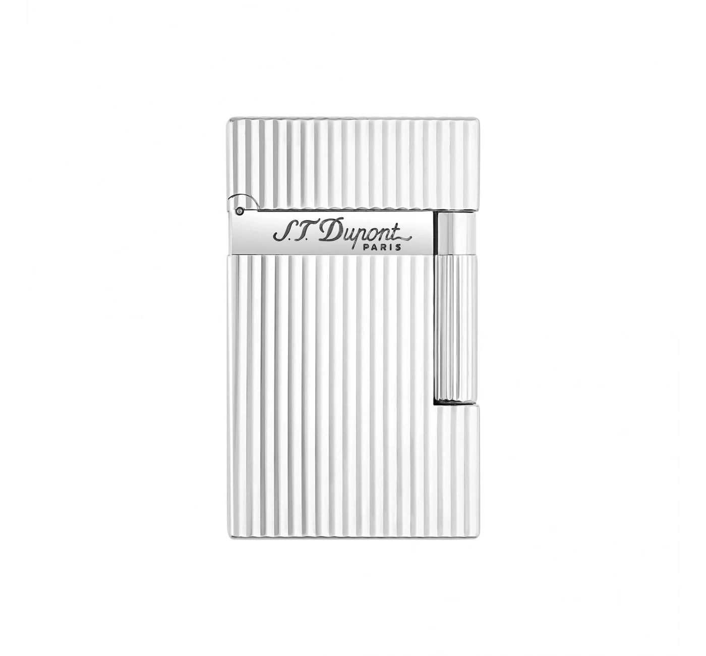 S.T. Dupont Ligne 2 Microdiamond Head Palladium Lighter C016455