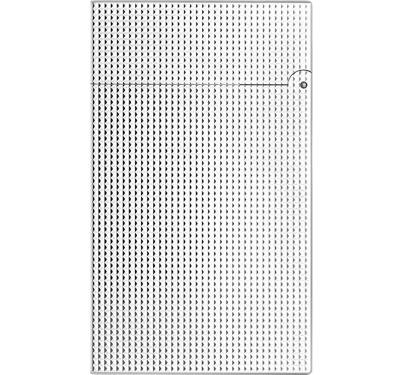 S.T. Dupont Ligne 2 Microdiamond Head Palladium Lighter C016455