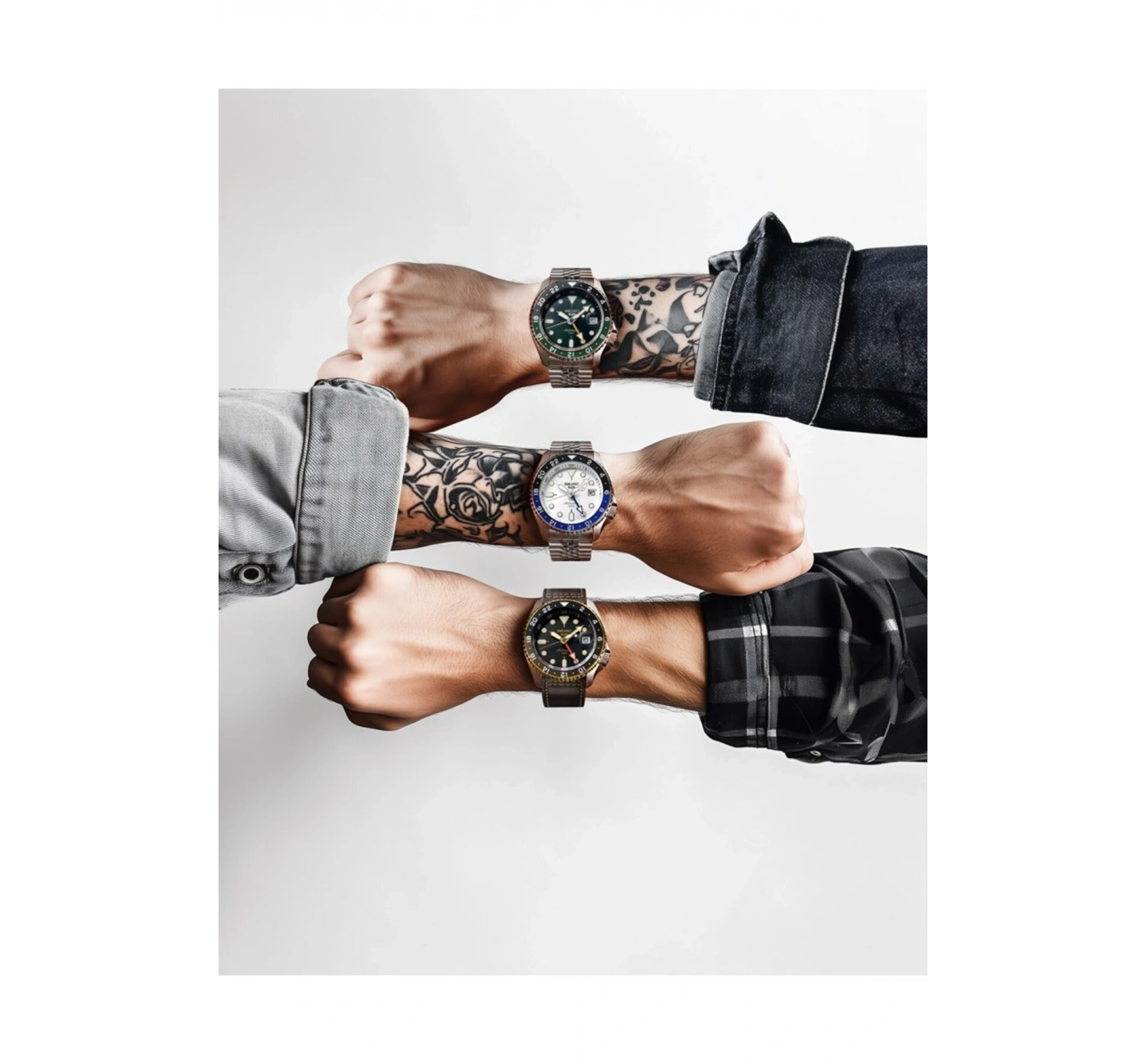 Seiko 5 Sports GMT SSK035J Erkek Kol Saati