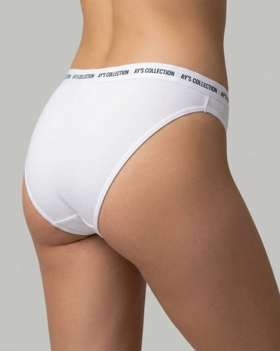 AYS Collection Kadın Bikini Beyaz 6lı Paket