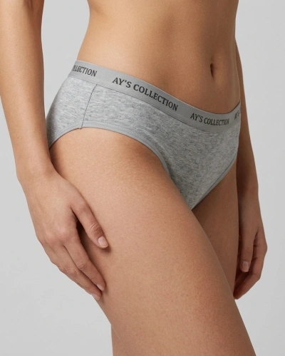 AYS Collection Kadın Bikini Gri 6lı Paket