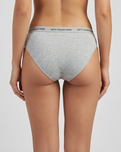 AYS Collection Kadın Bikini Gri 6lı Paket