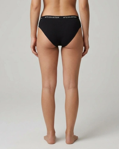 AYS Collection Kadın Bikini Siyah 6lı Paket