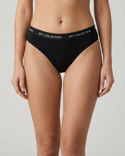 AYS Collection Kadın Bikini Siyah 6lı Paket