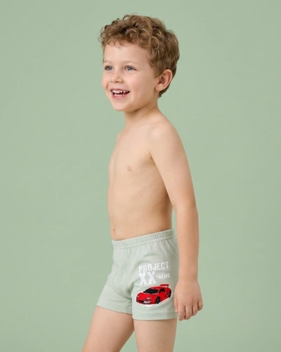 AYS Erkek Çocuk Baskılı Pamuklu Boxer Asorti 12li Paket