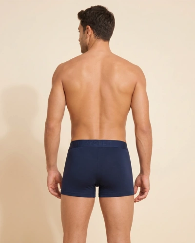 AYS Erkek Pamuklu Likralı Boxer Lacivert 6lı Paket