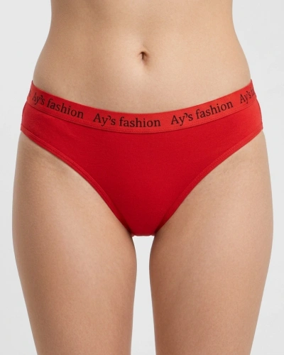 AYS Fashion Bikini Kırmızı 6lı Paket