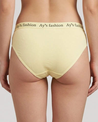 AYS Fashion Bikini Sarı 6lı Paket