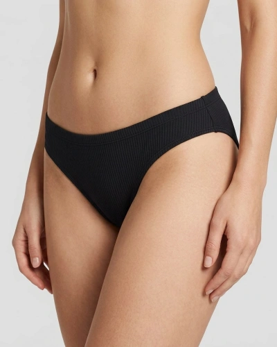 AYS Fitilli Kadın Bikini Siyah 6lı Paket