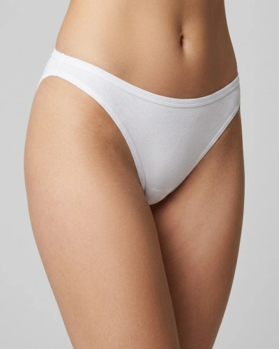 AYS Kadın Düz Bikini Beyaz 6lı Paket
