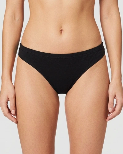 AYS Kadın Düz Bikini Siyah 6lı Paket