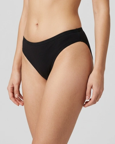 AYS Kadın Düz Bikini Siyah 6lı Paket