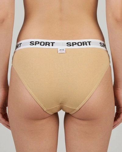 AYS Kadın Spor Bikini Ten 6lı Paket