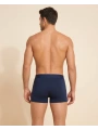 AYS Erkek Pamuklu Likralı Boxer Lacivert 6lı Paket