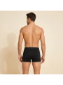 AYS Erkek Pamuklu Likralı Boxer Siyah 6lı Paket