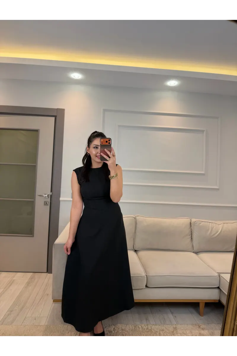 Duble Kumaş Elbise