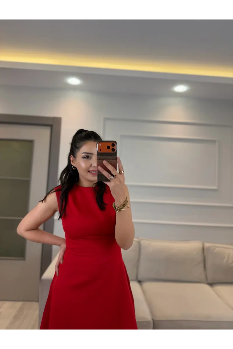 Duble Kumaş Elbise