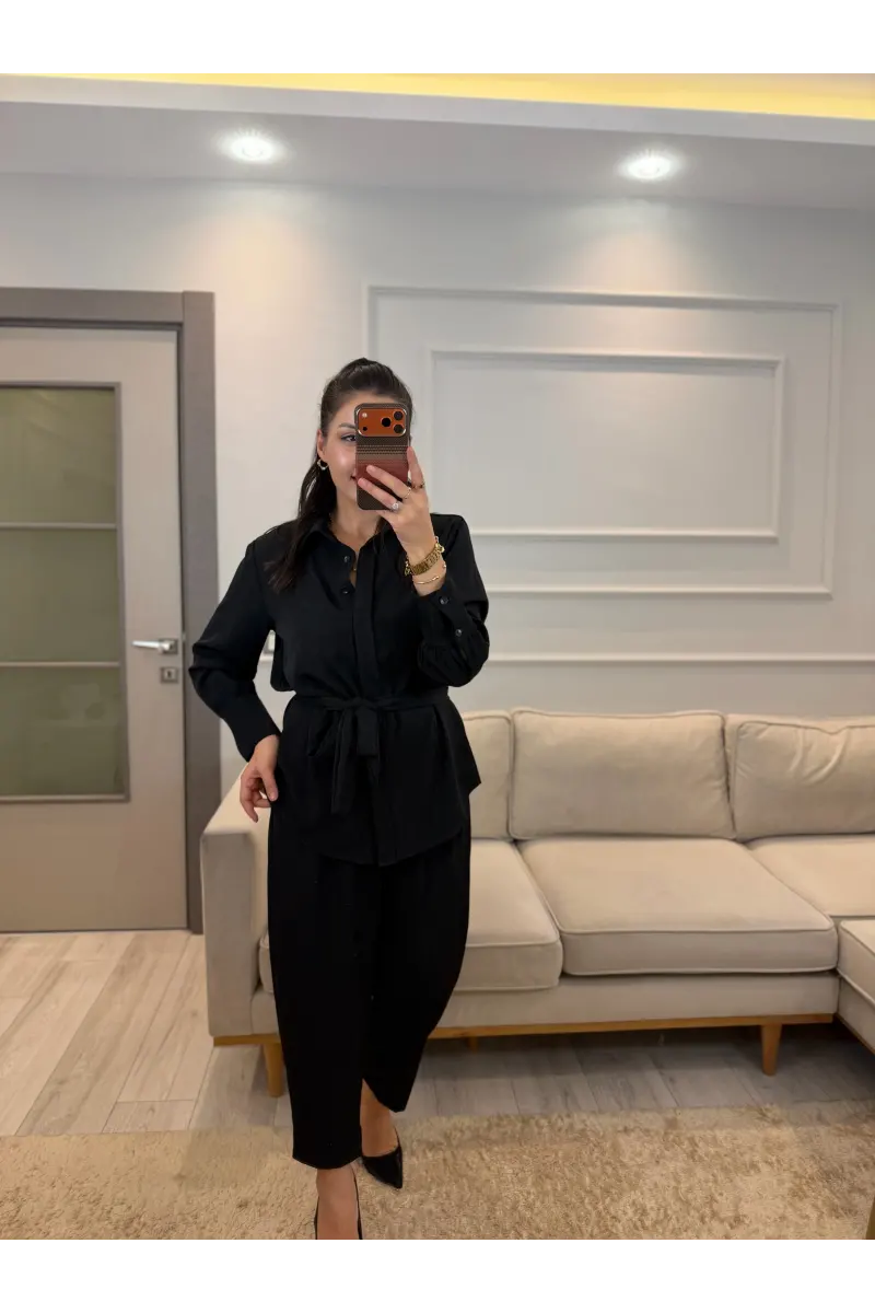 Premium Bel Kuşaklı İkili Takım