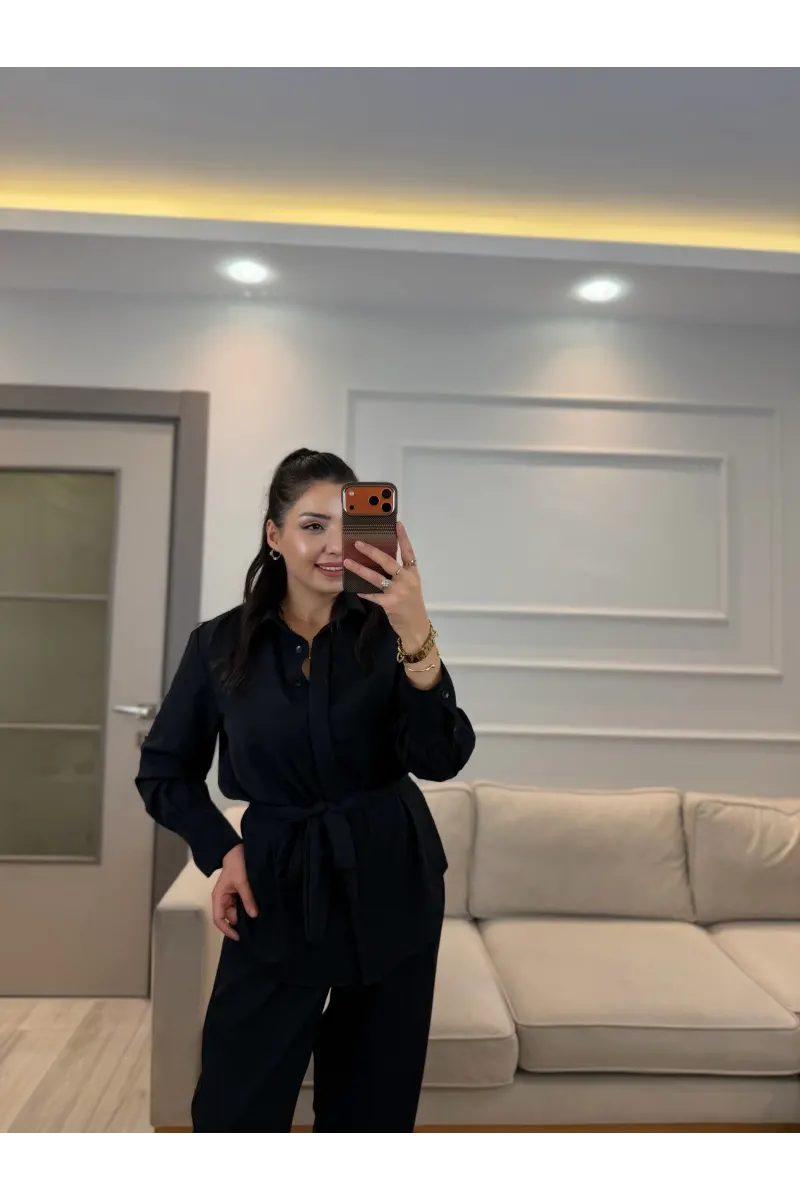Premium Bel Kuşaklı İkili Takım