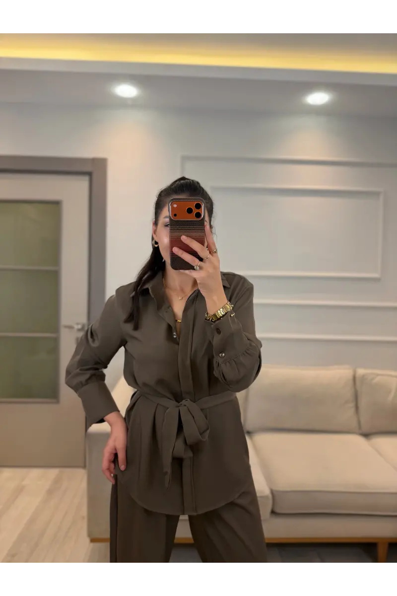 Premium Bel Kuşaklı İkili Takım